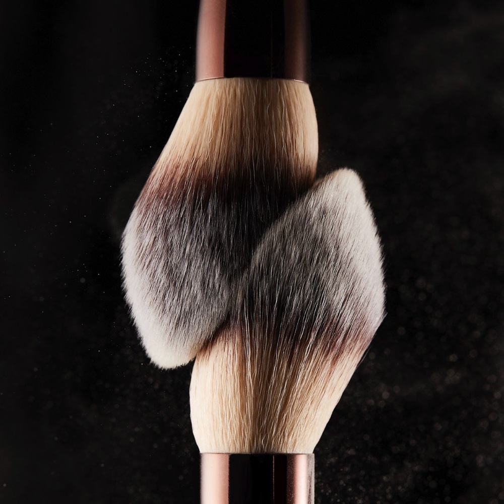 🆕⏳ HOURGLASS Double-Ended Powder Brush • Luxury Softness • NIB